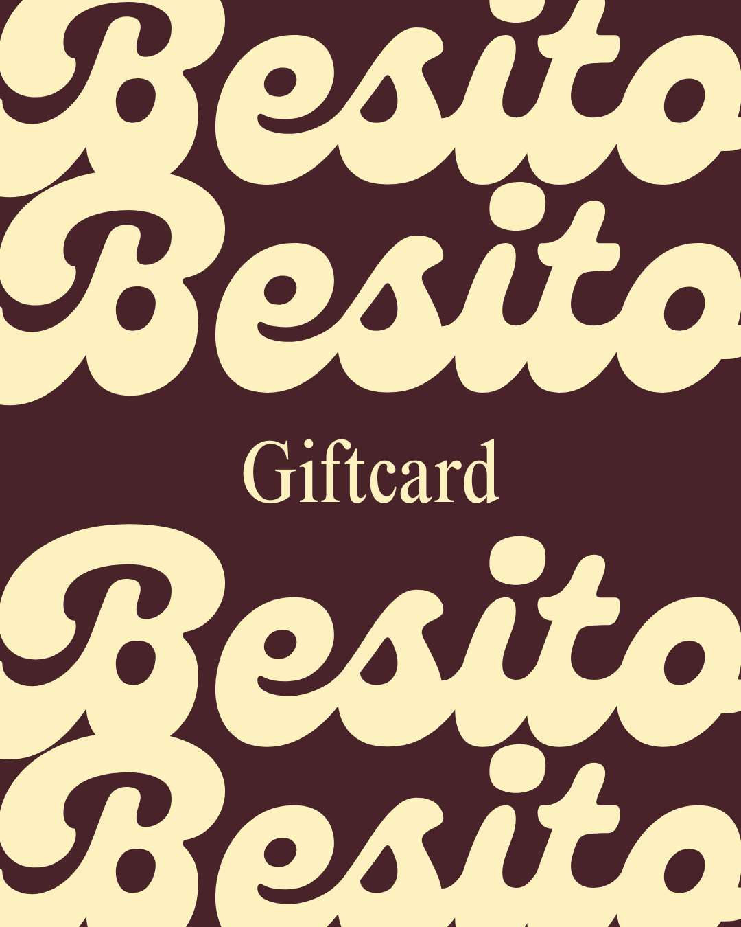 The Besito Baby Giftcard