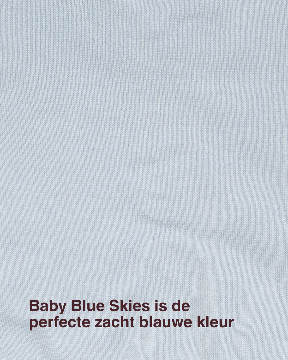 closeup van de merino wol kleur baby blue skies