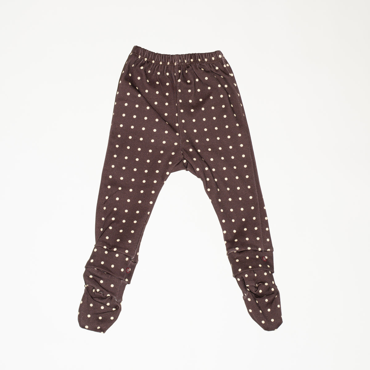 achterkant van de modular legging in polka dot van besito baby