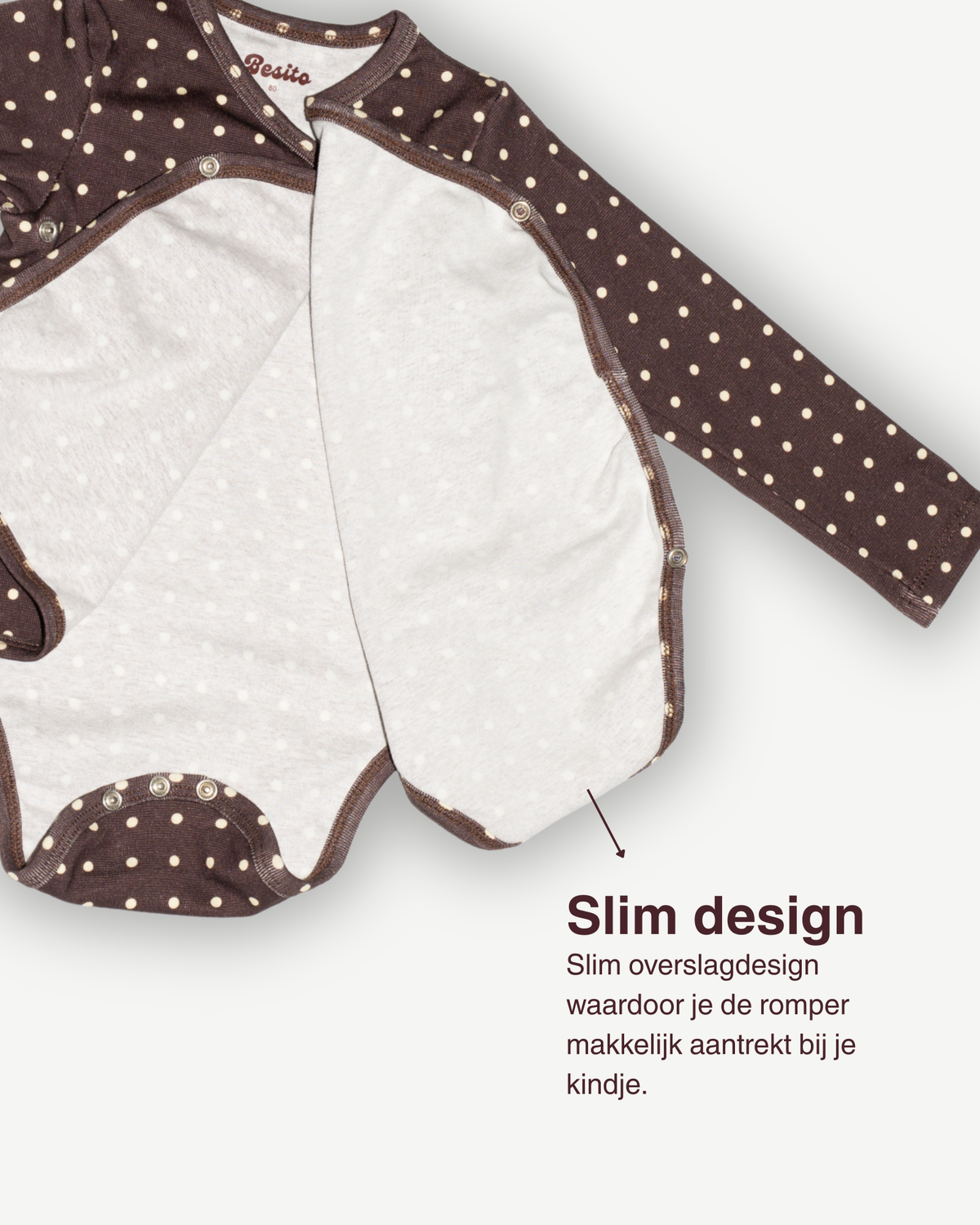de usp reden waarom je dit wil van besito baby polka dot 