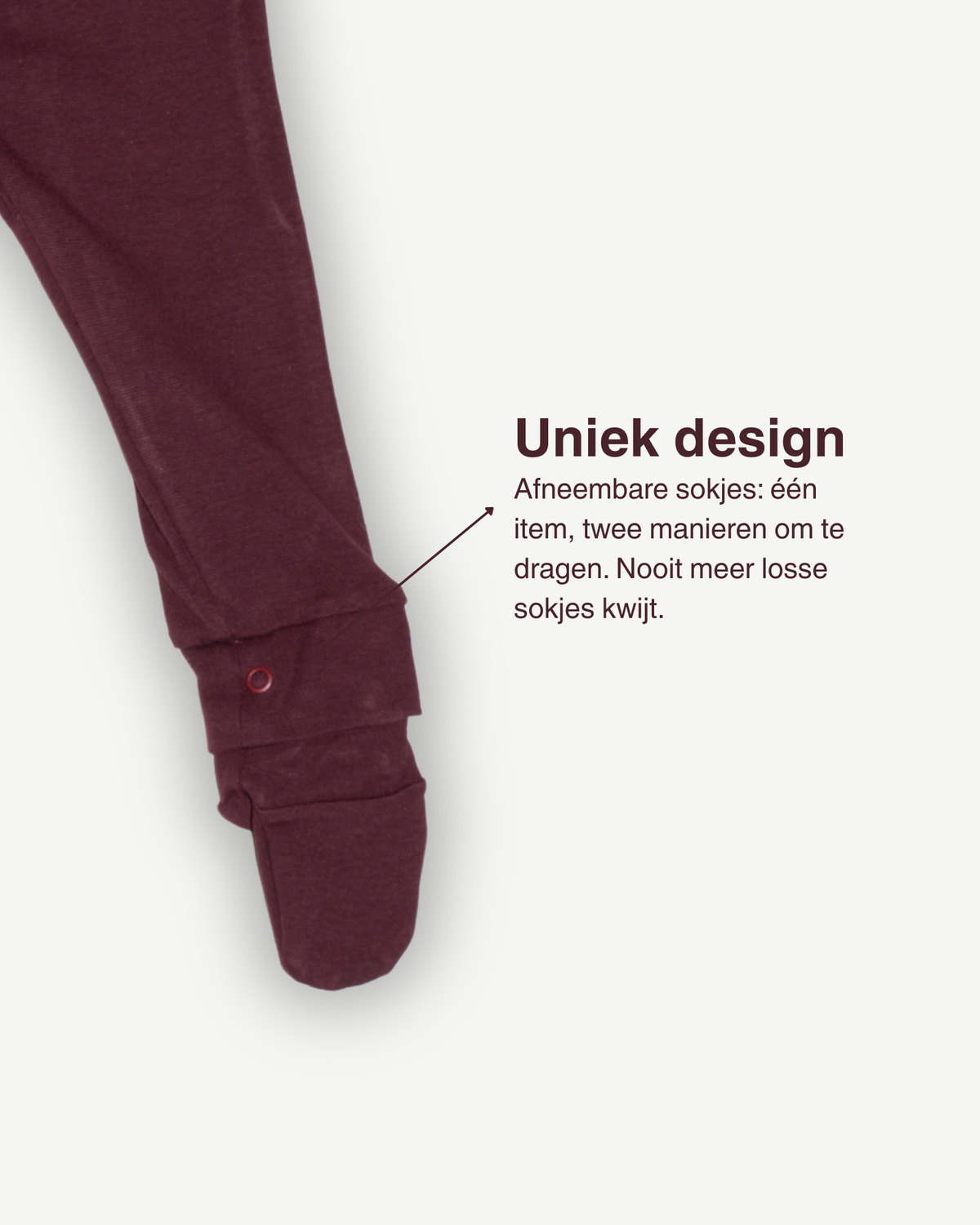 waarom je de babylegging van besito baby met afneembare voetjes moet kopen, een duidelijke usp 